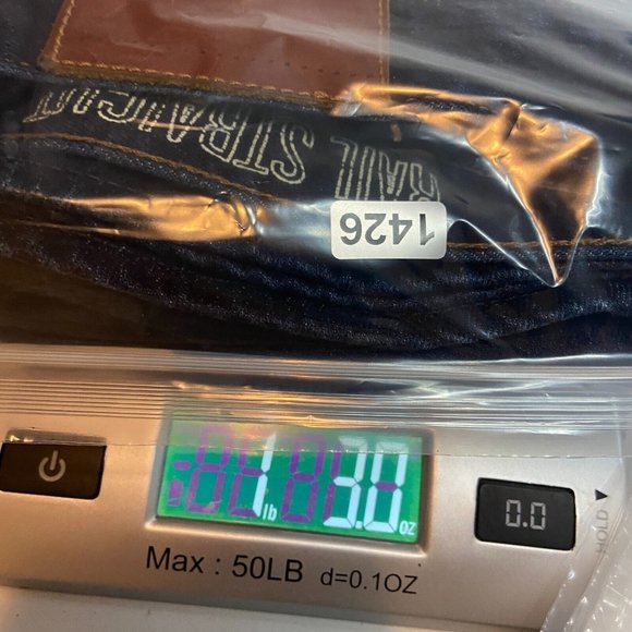 Madewell Rail Straight Jeans Mens 30x34 Blue Dark Wash Denim Straight Leg Pant - Picture 10 of 10